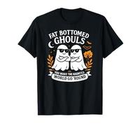 Fat Bottomed Ghouls, Curvy Halloween Girl Women T-Shirt