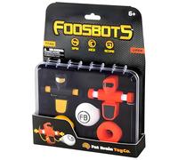 Fat Brain Toys - Tabletop Game - Foosbots 2-Pack - Football 2-Player Trickshot - Orange & Green
