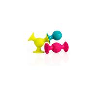 Fat Brain PipSquigz, Fat Brain Toys, Sensory Toys for Babies, Soft Surface for Sensory Development, Teething Toy, Silicone Suction Toy for Boys and