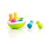 Fat Brain Toys F248 Fat Brain SpinnyPins, Kids Preschool, Spinning and Sorting Building Sets, Early Development Toy for Babies Aged 18 Months and Older, Multicoloured