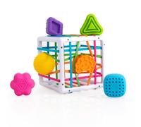 Fat Brain Toys F251 Fat Brain InnyBin, Kids Preschool, Shape Sorter, Sorting Bui