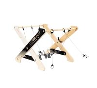 Fat Brain Toys Hook Rally, Portable Wooden Tabletop Game, Classic Skill Challenge for Ages 8 to Adult