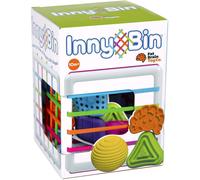 Fat Brain Toys F251 Fat Brain InnyBin, Kids Preschool, Shape Sorter, Sorting Building Sets, Early Development Toy for Babies Aged 18 Months and Older, Multicoloured