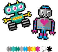Fat Brain Toys Jixelz 700 Piece Set Roving Robots Pixelated Puzzle Art For Children Age 6+, Boys & Girls