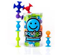 Fat Brain Toys Squigz Suction Construction Toy Silicone Building Set Age 3+