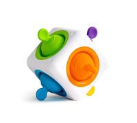 Fat Brain Toys Tugl Cube Popping Fidget Toy, Engaging for Toddlers, Kids, Teens, Adults - Relaxing Handheld Fidget Cube, 2 Years and Up