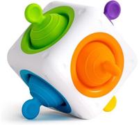 Fat Brain Toys Tugl Cube Popping Fidget Toy, Engaging for Toddlers, Kids, Teens, Adults - Relaxing Handheld Fidget Cube, 2 Years and Up