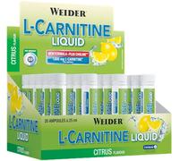 Fat burner Weider L-Carnitine Liquid 20 pcs. Citrus