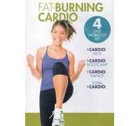 Fat Burning Cardio 4 DVD Workout Set Includes Cardio Kick / Cardio Bootcamp / Cardio Dance / Total Cardio
