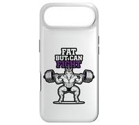Fat But Can Fight Gym Funny Gym Workout Unicorn Bodybuilding Case for iPhone Air