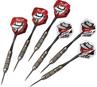 Fat Cat by GLD Products Unisex 26-7110 Twin Pack Steel Tip Darts 19 Grams, Multi-coloured, 19gm UK