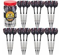 Fat Cat Darts in a Jar: Soft Tip Darts with Storage/Travel Container, 17 Grams (Pack of 21)