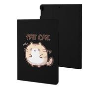 Fat Cat Slim Case Compatible with iPad 10th 9th 8th 7th Generation 2022 2021 2020 2019 Protective Cover Stand
