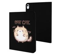 Fat Cat Slim Case Compatible with iPad 10th 9th 8th 7th Generation 2022 2021 2020 2019 Protective Cover Stand