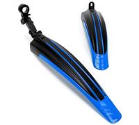 Fat-Cattie Bike Fender Set,Adjustable Road Mountain Bike Bicycle Cycling Tire Front/Rear Mud Guards Mudguard Fenders Set (Blue)