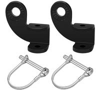 Fat-Cattie Bike Trailer Hitch Connector Coupler,90° Coupler 2 Pack | Bike Trailer Hitch Connector Coupler Bicycle Adapter for Children's Trailers,Cargo and Pet Bicycle Trailers