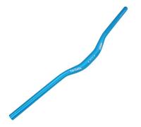 Fat-Cattie MTB Mountain Bike Handlebar, Aluminum Alloy MTB Handlebar, 31.8mm Diameter, 720mm Wide Bicycle Bar(25° Handlebar 720mm) (Blue)