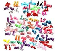 Fat-catz-copy-catz 10 Pairs Of Quality Fashion Shoes High Heels suitable For 11" sized Girl Dolls for Outfits Dress Toys