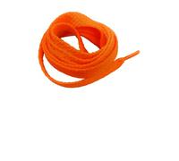 Fat-catz-copy-catz 1x Pair Neon Bright Orange Plain Flat 80's Disco Style Unisex Shoe Boot Trainer Laces ShoeLaces