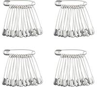 Fat-catz-copy-catz 50x Stainless Steel First Aid Kilt Safety Nappy Pins in One Size 2 Inches (5.5cm) Length