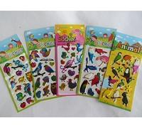 Fat-catz-copy-catz 5x small sheets of Birds, owls, ducks, chicks, emu Animals Stickers for kids boys, girls, craft, scrap books, card making, gift party bags