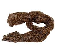 Fat-catz-copy-catz Brown small leopard animal print ladies soft long shawl scarf wrap