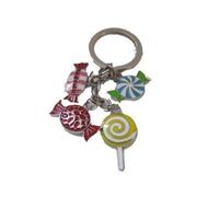 Fat-catz-copy-catz Retro Candy Sweets Lollipop Enamel Gift Keyring