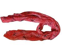 Fat-catz-copy-catz Scary Spider & Web Halloween Insect Ladies Long Soft Scarf, Shawl, Wrap, Sarong (red)