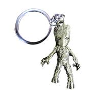 Fat-catz-copy-catz Teenage Baby I Am Groot Guardians of the Galaxy Bronze Enamel Keyring