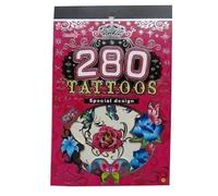 Fat-catz-copy-catz Transfer Temporary Tattoo Booklet - Flowers & Butterflies - 6 Sheets, Various Designs