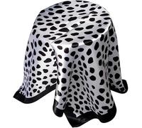 Fat-catz-copy-catz Unisex Dalmatian Spots Polka Dots Fashion Square Scarves Stain Neck Bandana Women's Kerchief Silk Feel