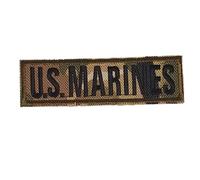 Fat-catz-copy-catz United States of America U.S. Marines Camouflage Logo Embroidered Patch Badge Iron or Sew on Patch 9cm x 2cm