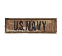 Fat-catz-copy-catz United States of America U.S. Navy Camouflage Logo Embroidered Patch Badge Iron or Sew on Patch 9cm x 2cm