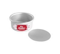 Fat Daddio's Anodized Aluminum Round Cheesecake Pan, 4 Inches by 2 Inches