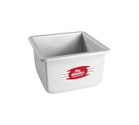Fat Daddio's Anodized Aluminum Square Cake Pan, 6 x 4 Inch