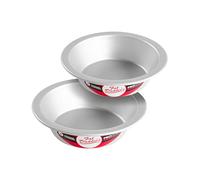 Fat Daddio's PIE-6SET Anodized Aluminum Pie Pan, 6 x 1.5 Inch, Set of 2