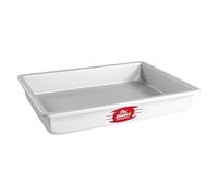 Fat Daddio's POB-9132 Sheet Cake Pan, 9 x 13 x 2 Inch, Silver