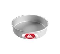 Fat Daddio's PRD-82 Round Cake Pan, 8 x 2 Inch, Silver