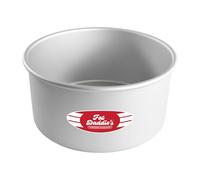 Fat Daddio's PRD-84 Anodized Aluminum Round Cake Pan, 8 x 4 inch
