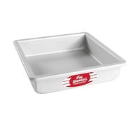 Fat Daddio's PSQ-882 Anodized Aluminum Square Cake Pan, 8 x 2 Inch