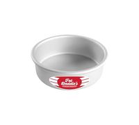 Fat Daddio's Round Cake Pan Anodized Aluminum, Silver 15.2 x 15.2 x 5.1 cm