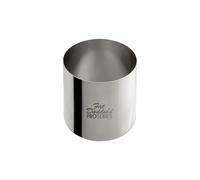 Fat Daddio's SSRD-2520 Stainless Steel Round Cake & Pastry Ring, 2.5 x 2 Inch, Silver