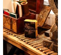 Fat Deckled Edge Leather Notebook 5X3.5" - The Stories I Tell