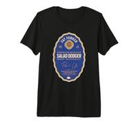Fat Forker Salad Dodger Fun Large Person Design Premium T-Shirt
