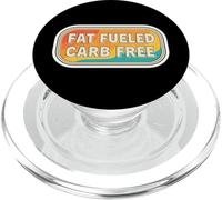 Fat Fuelled Carb Free Carnivore Keto Paleo Ketogenic Diet PopSockets PopGrip for MagSafe
