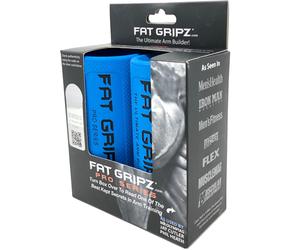 Fat Gripz - The Simple Proven Way to Get Big Biceps & Forearms Fast - At Home Or In The Gym (Size: Fat Gripz Pro / 5.7 cm Outer Diameter)