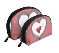 Fat Groundhog Moon Cosmetic Bag, Travel Makeup Pouch, Portable Waterproof Cosmetic Pouch for Girls Women., Have A Loving Heart, One Size