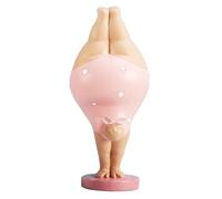Fat Lady Yoga Sculpture - Yoga Creative Sculpture, Handcraft Resin Sculpture Art | Tabletop Woman Statue Figurine, Fat Lady Yoga Sculpture, Woman Meditation Figurine Shelf Statuette Home Decoration