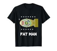 Fat Man - Nuke Bomb Diagram - Nuclear Warhead Missile T-Shirt