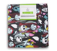 Fat Quarter 100% Cotton for Sewing Crafts - 18 x 21 Inches (Jack and Sally)